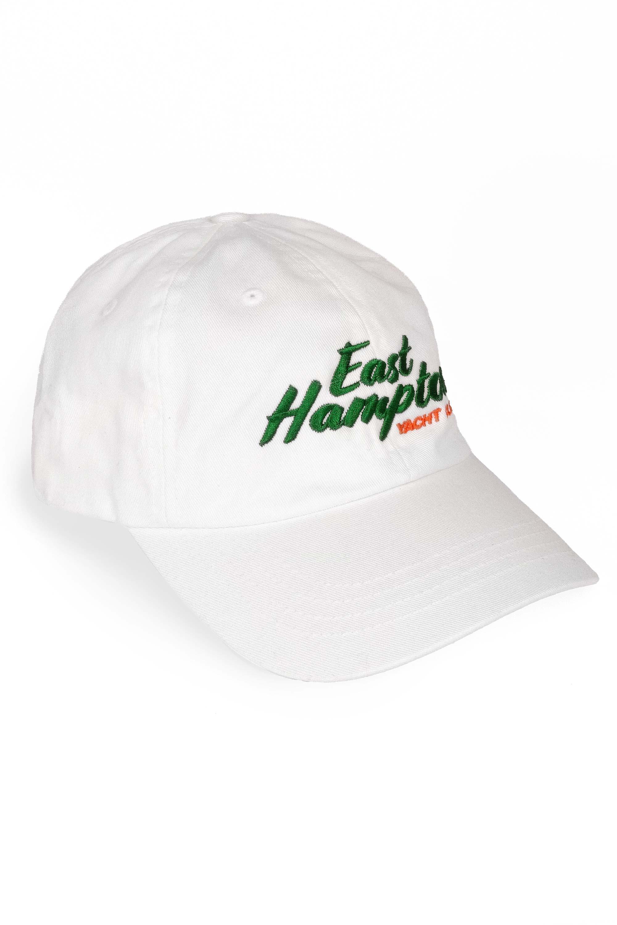 Бейсболка OUT FO FAME белая с вышивкой EAST HAMPTON