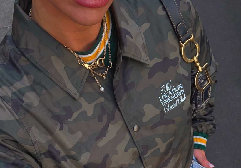 Камуфляжная ветровка OUT FO FAME