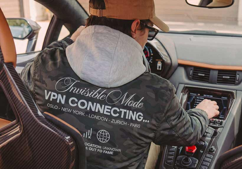 камуфляжная ветровка OUT FO FAME