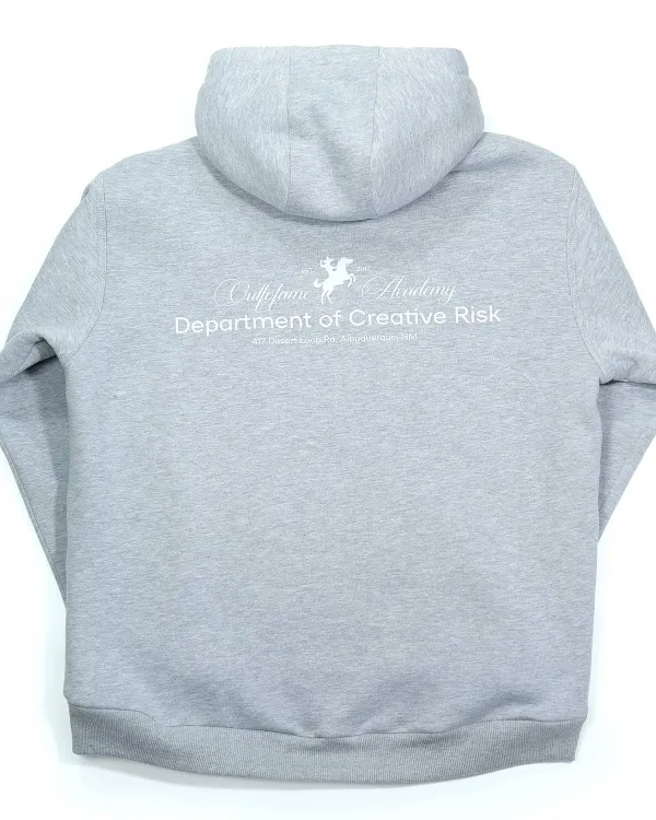 Серое худи CREATIVE GREY в urban стиле