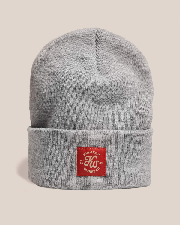 Базовая серая шапка Kulakov Works
