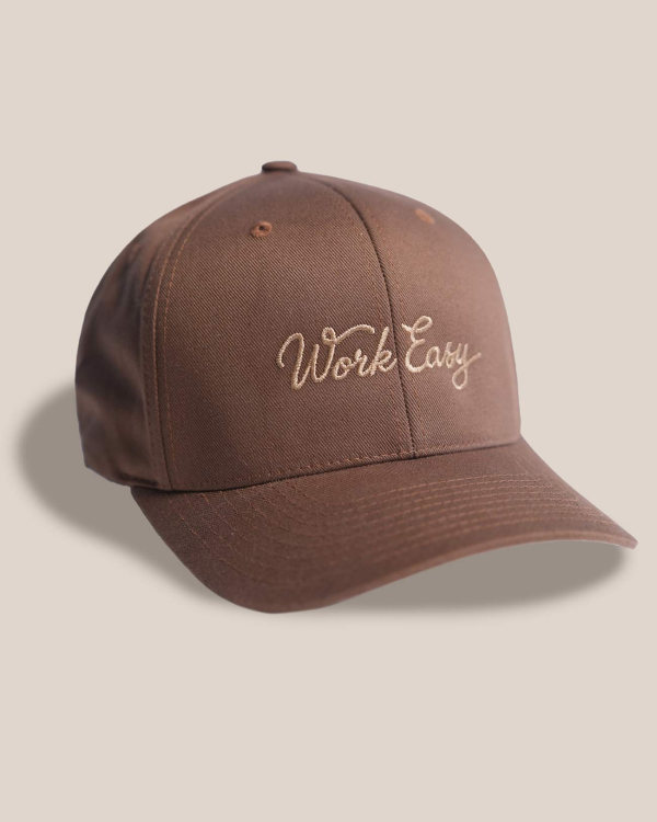 Коричневая классическая бейсболка Kulakov Works