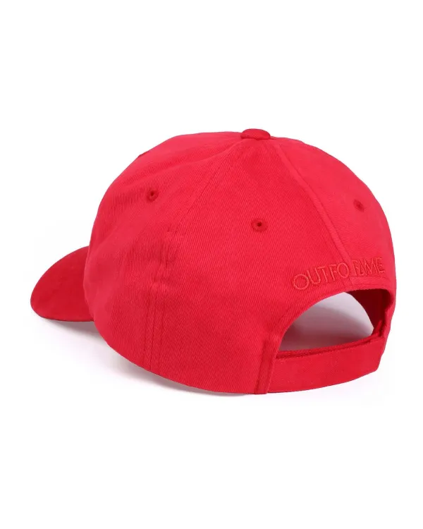 Красная бейсболка CLASSIC OUT FO FAME (RED)