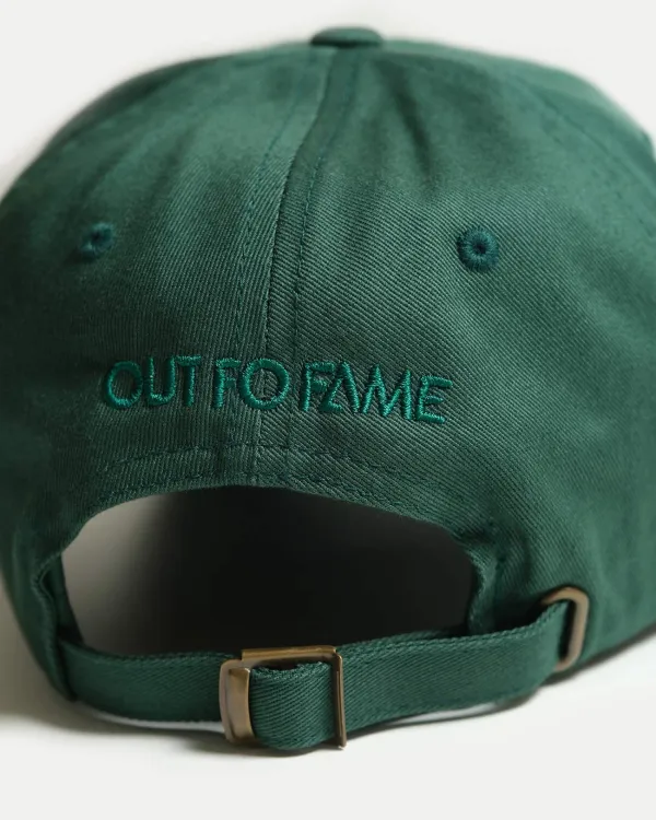 Вышивка на бейсболке OUT FO FAME